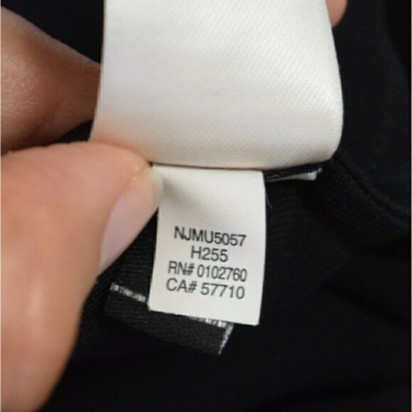 KATE SPADE BLACK CREPE RUFFLE TOP - Picture 8 of 8